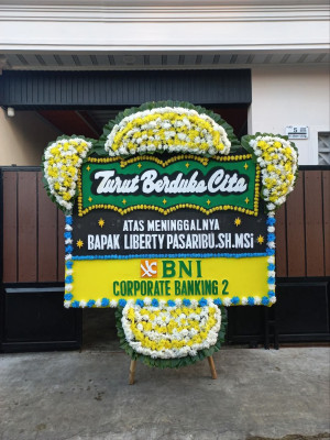 Papan Bunga Duka di Buaran Mangga