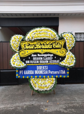 Papan Bunga Duka di Buaran Mangga