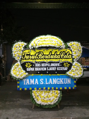 Papan Bunga Duka di Buaran Mangga