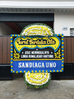 Papan Bunga Duka di Buaran Mangga