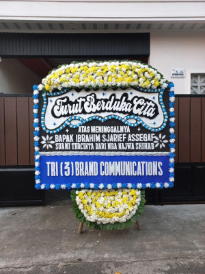 Papan Bunga Duka di Buaran Mangga